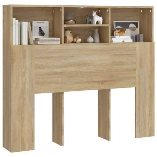 Uzglavlje s ormarićem boja hrasta sonome 120 x 19 x 103,5 cm - sonoma hrast 120 x 19 x 103.5 cm 1 Cijena