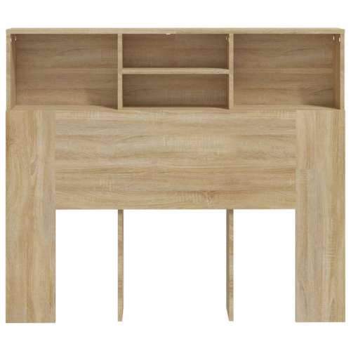 Uzglavlje s ormarićem boja hrasta sonome 120 x 19 x 103,5 cm - sonoma hrast 120 x 19 x 103.5 cm 1 Cijena
