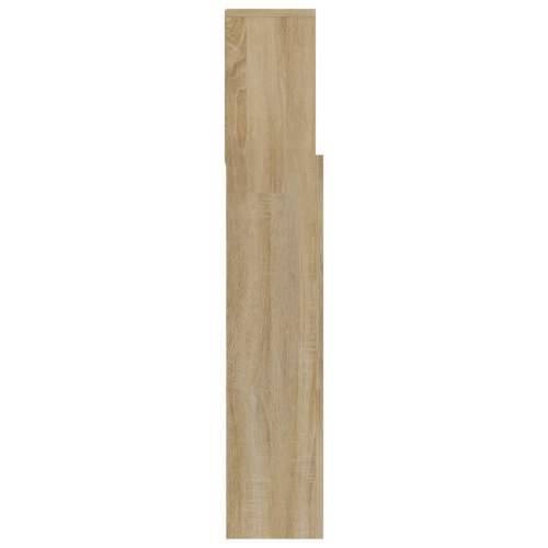 Uzglavlje s ormarićem boja hrasta sonome 120 x 19 x 103,5 cm - sonoma hrast 120 x 19 x 103.5 cm 1 Cijena
