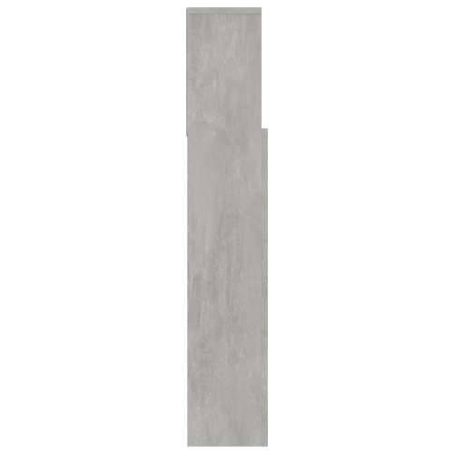 Uzglavlje s ormarićem siva boja betona 120 x 19 x 103,5 cm - Beton siva 120 x 19 x 103.5 cm 1 Cijena