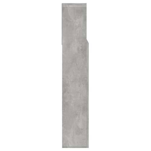 Uzglavlje s ormarićem siva boja betona 140 x 19 x 103,5 cm - Beton siva 140 x 19 x 103.5 cm 1 Cijena