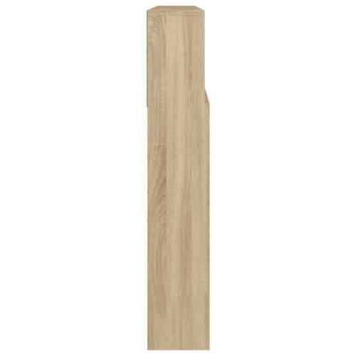Uzglavlje s ormarićem boja hrasta sonome 220 x 19 x 103,5 cm - sonoma hrast 1 Cijena