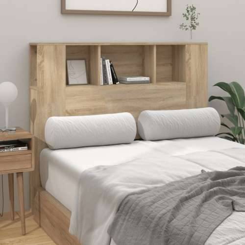 Uzglavlje s ormarićem boja hrasta sonome 120 x 18,5 x 102,5 cm - sonoma hrast 1 Cijena
