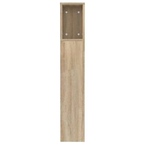 Uzglavlje s ormarićem boja hrasta sonome 120 x 18,5 x 102,5 cm - sonoma hrast 1 Cijena