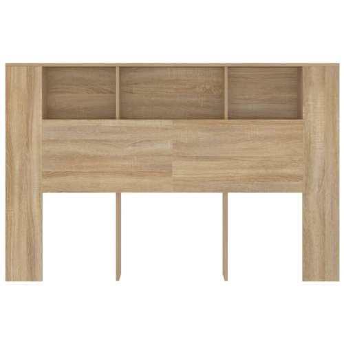 Uzglavlje s ormarićem boja hrasta sonome 160 x 18,5 x 104,5 cm - sonoma hrast 1 Cijena