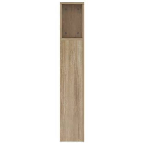 Uzglavlje s ormarićem boja hrasta sonome 160 x 18,5 x 104,5 cm - sonoma hrast 1 Cijena