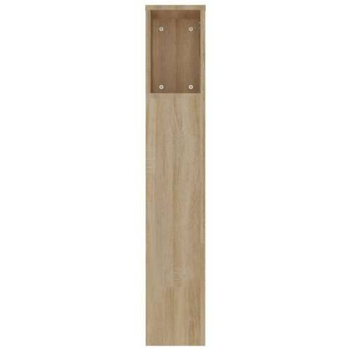 Uzglavlje s ormarićem boja hrasta sonome 220x18,5x104,5 cm - sonoma hrast 1 Cijena