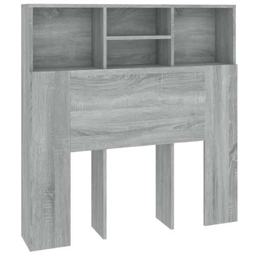 Uzglavlje s ormarićem boja hrasta sonome 100x19x103,5 cm - Sivi hrast sonoma 100 x 19 x 103.5 cm 1 Cijena