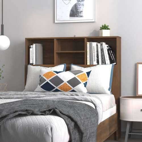 Uzglavlje s ormarićem boja smeđeg hrasta 100x19x103,5 cm - Smeđi hrast 100 x 19 x 103.5 cm 1 Cijena