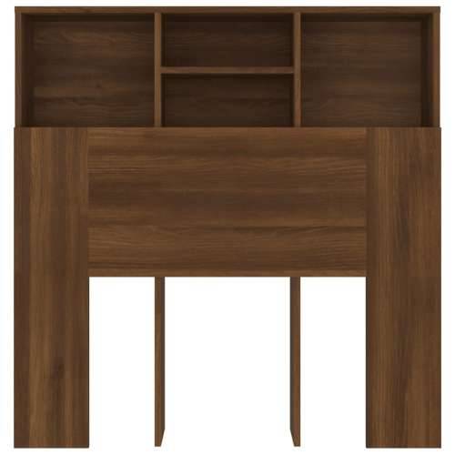 Uzglavlje s ormarićem boja smeđeg hrasta 100x19x103,5 cm - Smeđi hrast 100 x 19 x 103.5 cm 1 Cijena