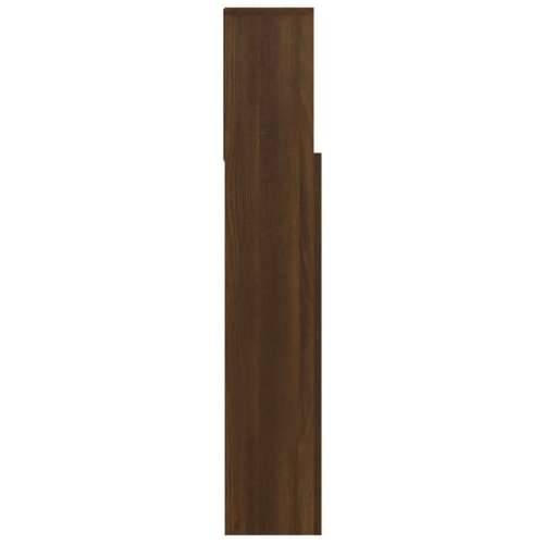 Uzglavlje s ormarićem boja smeđeg hrasta 100x19x103,5 cm - Smeđi hrast 100 x 19 x 103.5 cm 1 Cijena