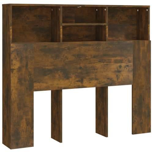 Uzglavlje s ormarićem boja dimljenog hrasta 120x19x103,5 cm - Dimljeni hrast 120 x 19 x 103.5 cm 1 Cijena