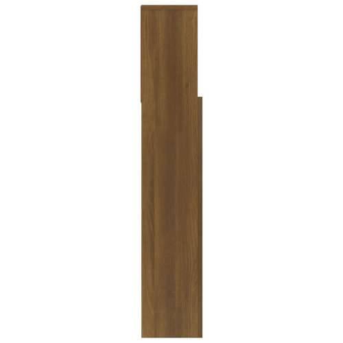 Uzglavlje s ormarićem boja smeđeg hrasta 120x19x103,5 cm - Smeđi hrast 120 x 19 x 103.5 cm 1 Cijena
