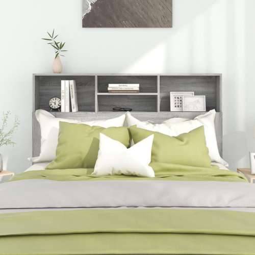Uzglavlje s ormarićem boja hrasta sonome 140 x 19 x 103,5 cm - Sivi hrast sonoma 140 x 19 x 103.5 cm 1 Cijena