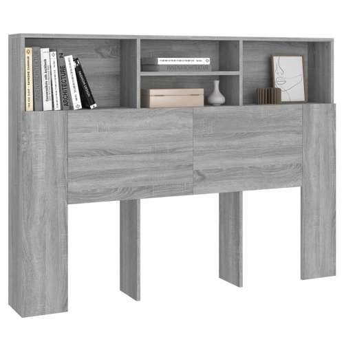 Uzglavlje s ormarićem boja hrasta sonome 140 x 19 x 103,5 cm - Sivi hrast sonoma 140 x 19 x 103.5 cm 1 Cijena