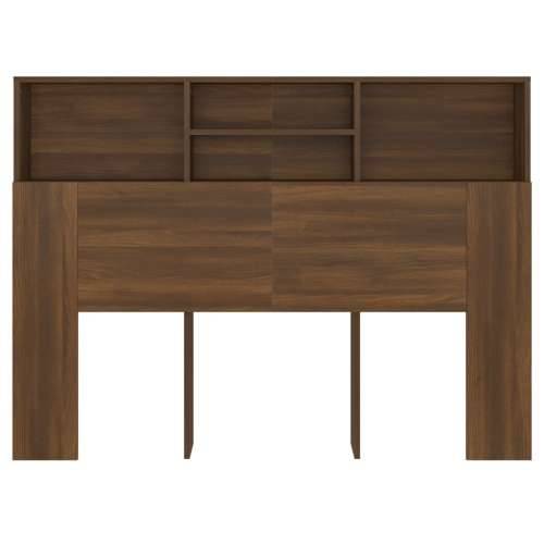 Uzglavlje s ormarićem boja smeđeg hrasta 140 x 19 x 103,5 cm - Smeđi hrast 140 x 19 x 103.5 cm 1 Cijena