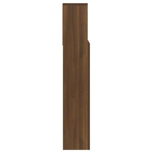 Uzglavlje s ormarićem boja smeđeg hrasta 140 x 19 x 103,5 cm - Smeđi hrast 140 x 19 x 103.5 cm 1 Cijena