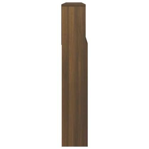 Uzglavlje s ormarićem boja smeđeg hrasta 220 x 19 x 103,5 cm Smeđi hrast 1 Cijena