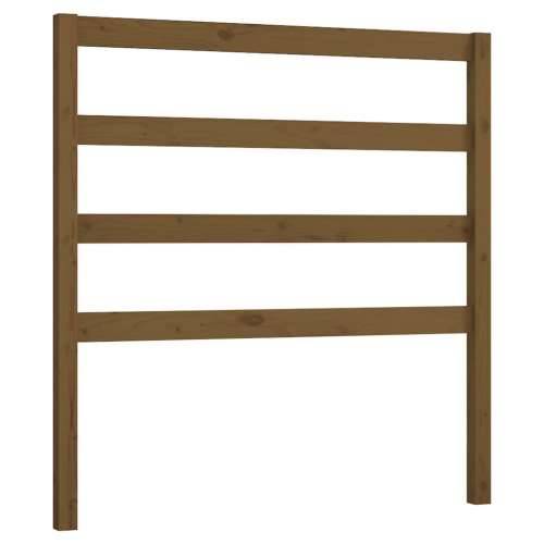 Uzglavlje za krevet boja meda 81 x 4 x 100 cm masivna borovina - boja meda 81 x 100 cm 1 Cijena