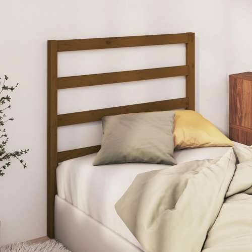 Uzglavlje za krevet boja meda 81 x 4 x 100 cm masivna borovina - boja meda 81 x 100 cm 1 Cijena