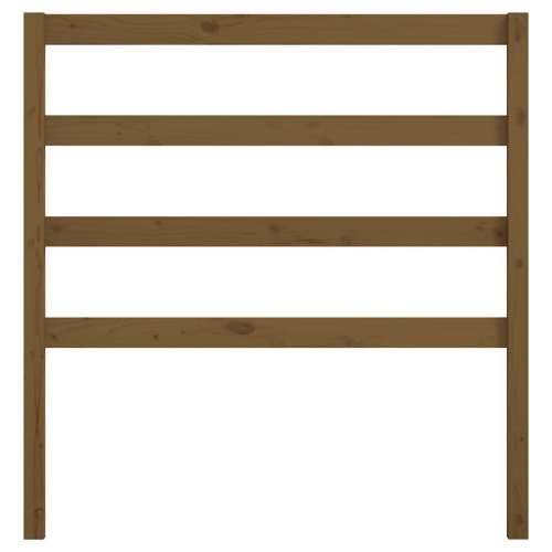 Uzglavlje za krevet boja meda 81 x 4 x 100 cm masivna borovina - boja meda 81 x 100 cm 1 Cijena
