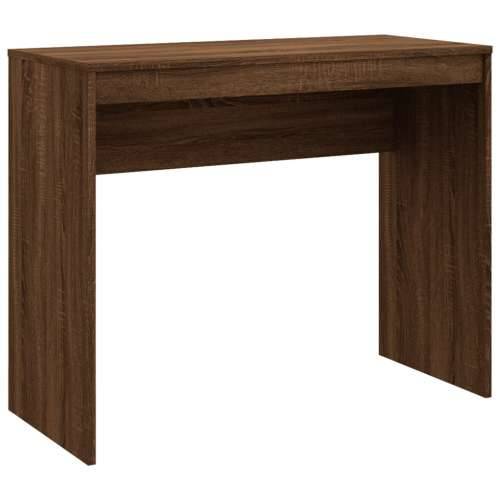 Radni stol boja smeđeg hrasta 90 x 40 x 72 cm konstruirano drvo Cijena