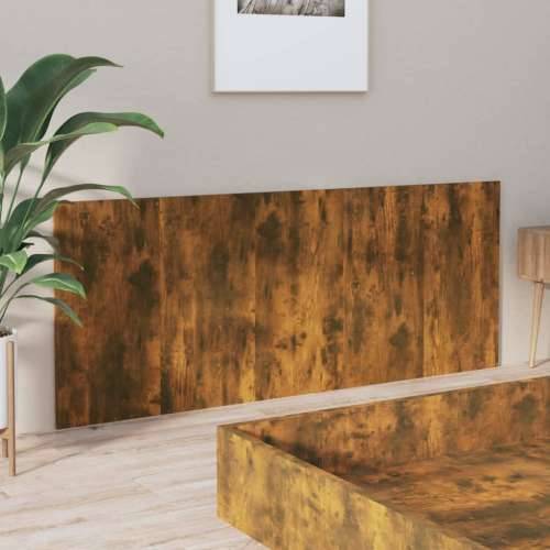 Uzglavlje za krevet boja dimljenog hrasta 200x1,5x80 cm drveno - Dimljeni hrast 1 Cijena