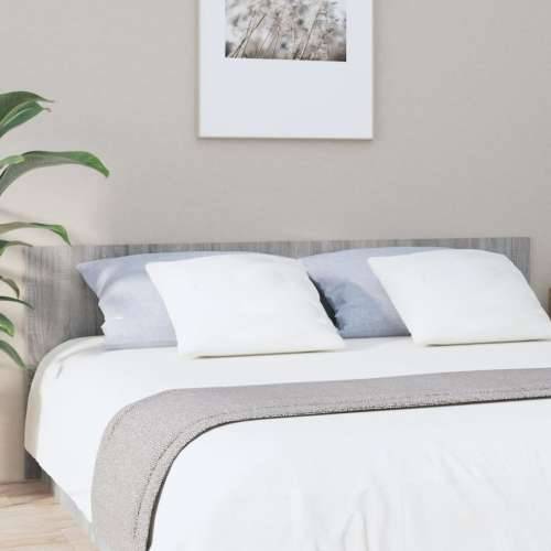 Uzglavlje za krevet boja hrasta 200x1,5x80 cm konstruirano drvo - Sivi hrast sonoma 1 Cijena