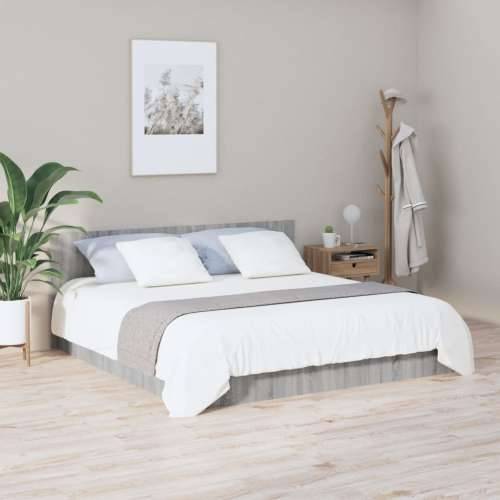 Uzglavlje za krevet boja hrasta 200x1,5x80 cm konstruirano drvo - Sivi hrast sonoma 1 Cijena
