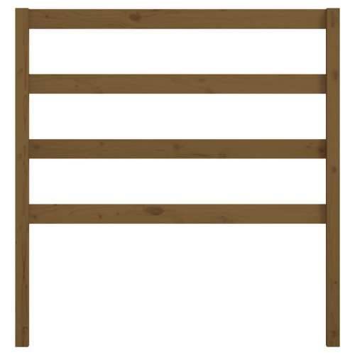 Uzglavlje za krevet boja meda 96 x 4 x 100 cm masivna borovina - boja meda 96 x 100 cm 1 Cijena