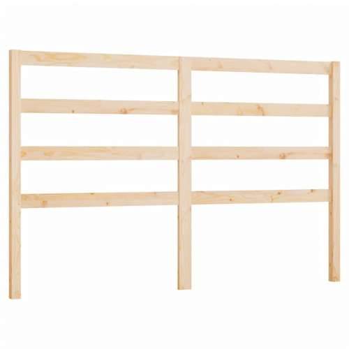 Uzglavlje za krevet 141 x 4 x 100 cm od masivne borovine - Prirodna 141 x 100 cm 1 Cijena