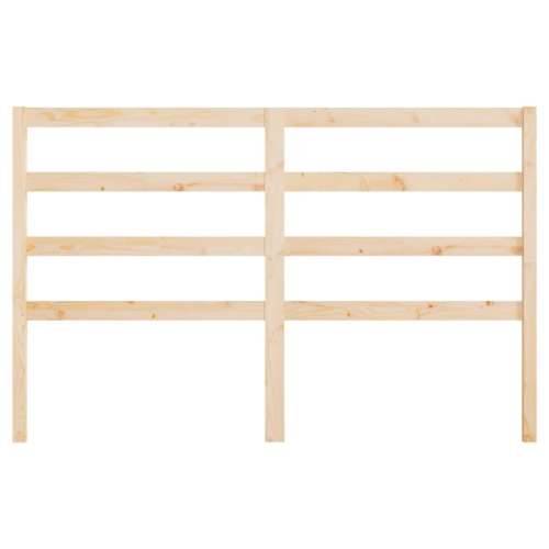 Uzglavlje za krevet 141 x 4 x 100 cm od masivne borovine - Prirodna 141 x 100 cm 1 Cijena
