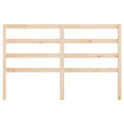 Uzglavlje za krevet 146 x 4 x 100 cm od masivne borovine Prirodna 146 x 100 cm 1 Cijena