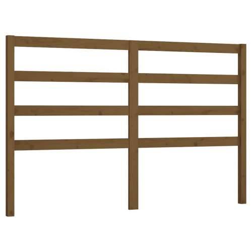 Uzglavlje za krevet boja meda 146 x 4 x 100 cm masivna borovina - boja meda 146 x 100 cm 1 Cijena