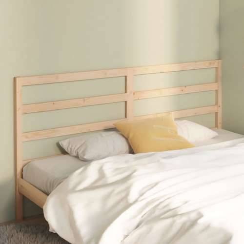 Uzglavlje za krevet 206 x 4 x 100 cm od masivne borovine - Prirodna 206 x 100 cm 1 Cijena