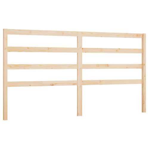Uzglavlje za krevet 206 x 4 x 100 cm od masivne borovine - Prirodna 206 x 100 cm 1 Cijena
