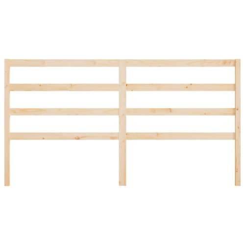 Uzglavlje za krevet 206 x 4 x 100 cm od masivne borovine - Prirodna 206 x 100 cm 1 Cijena