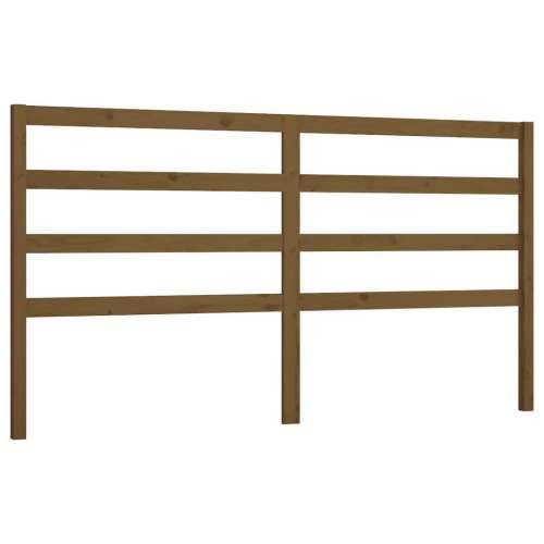 Uzglavlje za krevet boja meda 206 x 4 x 100 cm masivna borovina - boja meda 206 x 100 cm 1 Cijena