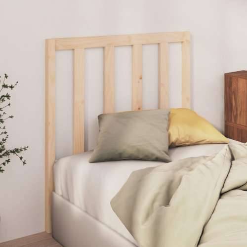 Uzglavlje za krevet 81 x 4 x 100 cm od masivne borovine Cijena