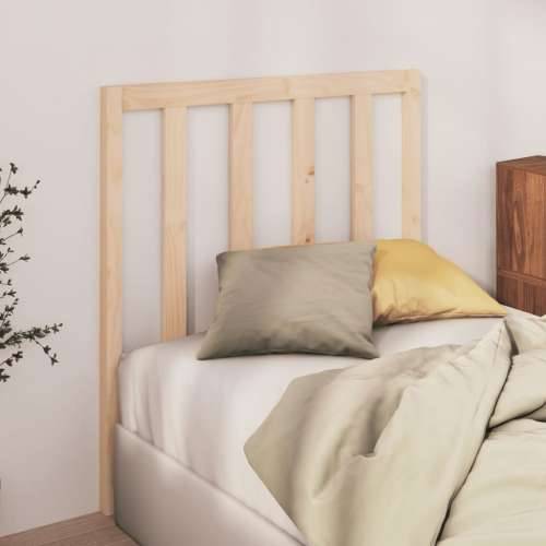 Uzglavlje za krevet 96 x 4 x 100 cm od masivne borovine Cijena
