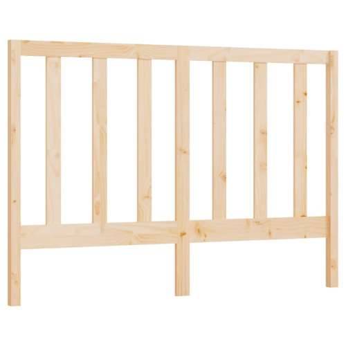 Uzglavlje za krevet 126 x 4 x 100 cm od masivne borovine - Prirodna 126 x 100 cm 1 Cijena