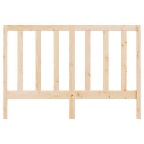 Uzglavlje za krevet 126 x 4 x 100 cm od masivne borovine - Prirodna 126 x 100 cm 1 Cijena