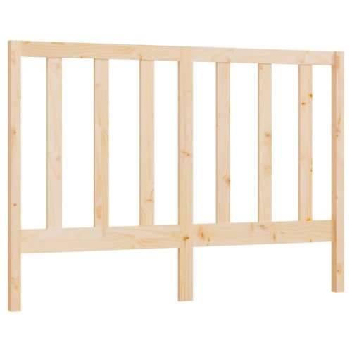 Uzglavlje za krevet 146 x 4 x 100 cm od masivne borovine - Prirodna 146 x 100 cm 1 Cijena