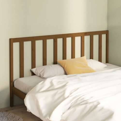 Uzglavlje za krevet boja meda 186 x 4 x 100 cm masivna borovina - boja meda 186 x 100 cm 1 Cijena