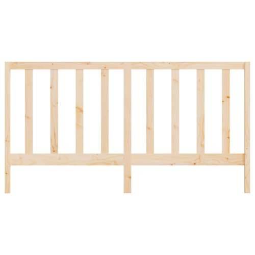 Uzglavlje za krevet 206 x 4 x 100 cm od masivne borovine - Prirodna 206 x 100 cm 1 Cijena