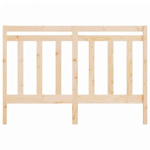 Uzglavlje za krevet 146 x 4 x 100 cm od masivne borovine - Prirodna 146 x 100 cm 1 Cijena