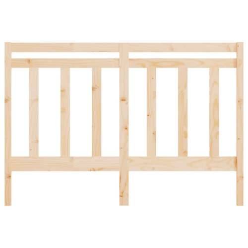 Uzglavlje za krevet 166 x 4 x 100 cm od masivne borovine - Prirodna 166 x 100 cm 1 Cijena