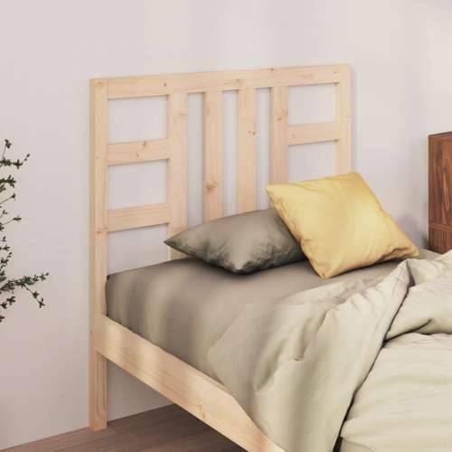 Uzglavlje za krevet 96 x 4 x 100 cm od masivne borovine - Prirodna 96 x 100 cm 1 Cijena