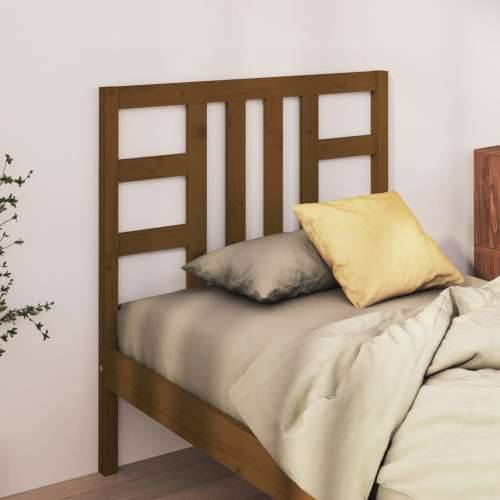 Uzglavlje za krevet boja meda 106 x 4 x 100 cm masivna borovina - boja meda 106 x 100 cm 1 Cijena