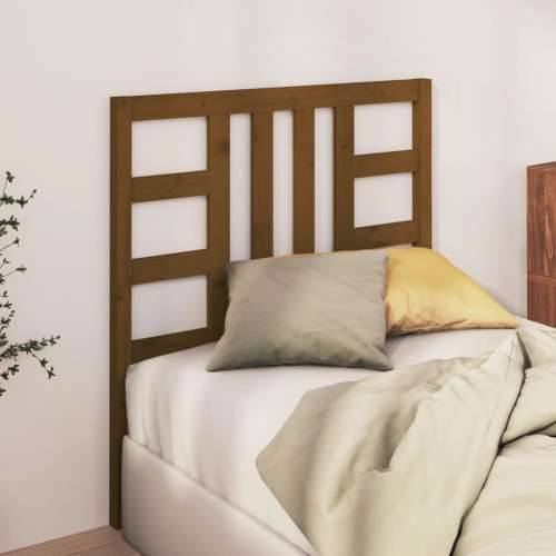 Uzglavlje za krevet boja meda 106 x 4 x 100 cm masivna borovina - boja meda 106 x 100 cm 1 Cijena